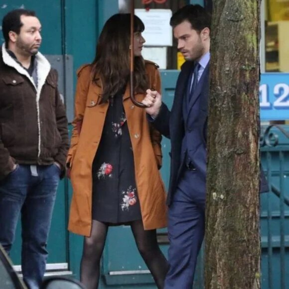 The Kooples Floral Tie Neck Dress ASO Anastasia Steele - Picture 13 of 13